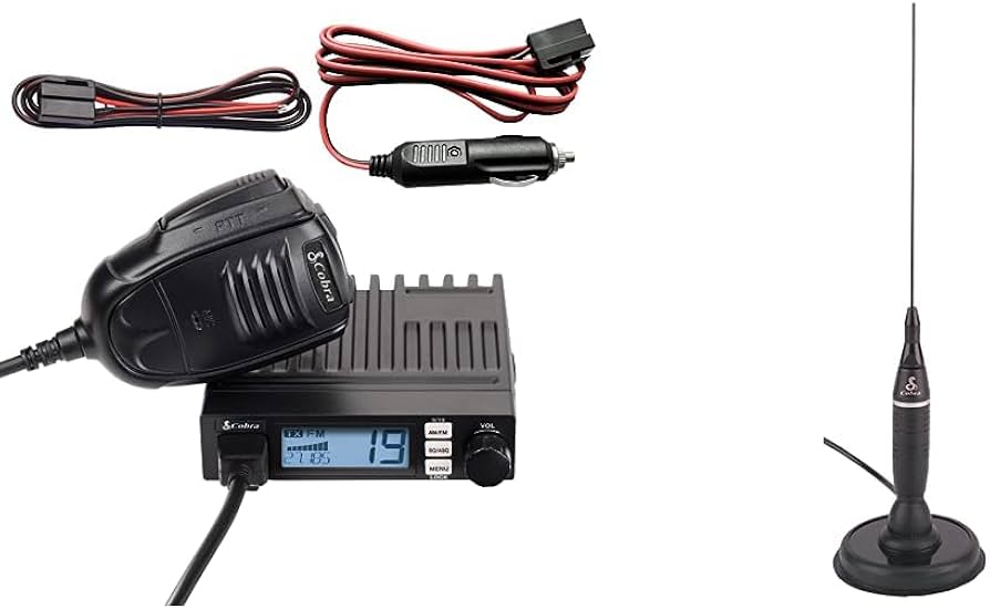 Amazon.com: Cobra 19 MINI CB Radio & Cobra HGA1500 42 Inch